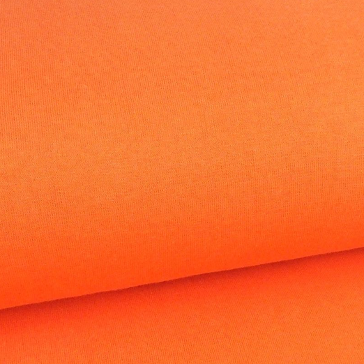 Jacquard-Jersey Hamburger Liebe Uni Orange
