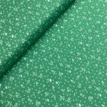 Trachten Baumwolle Serie Anke Kleine Blümchen Grün