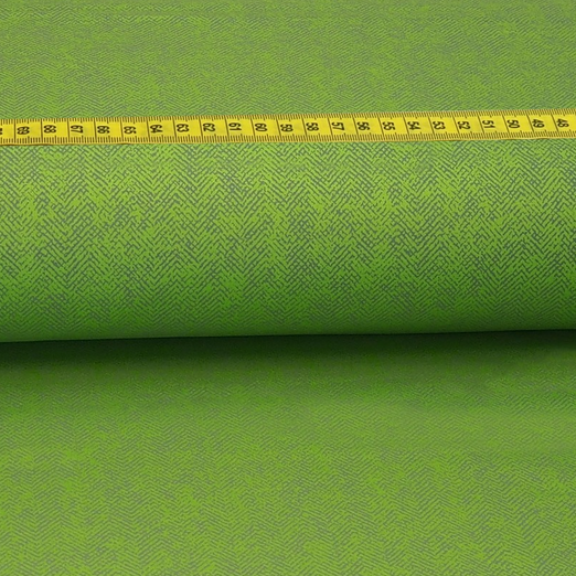 Trachtenstoff - Baumwollsatin Dirndl Design "Sonja" Lime