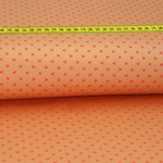 Trachtenstoff - Baumwollsatin Dirndl Design "Lilly" Apricot