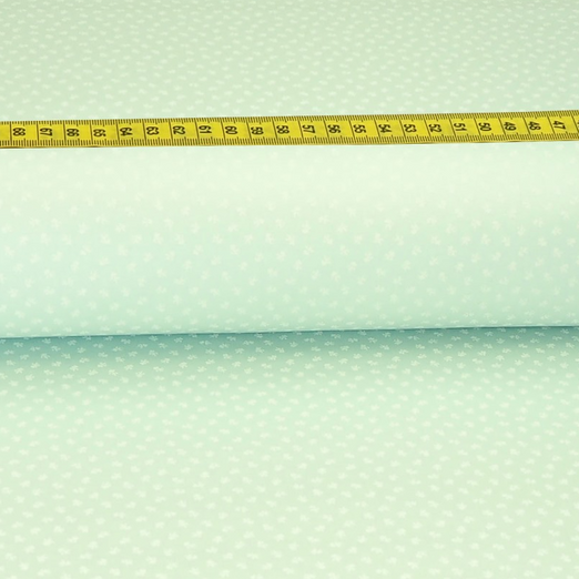 Trachtenstoff - Baumwollsatin Dirndl Design "Stella" Hellmint Trachtenstoff - Baumwollsatin Dirndl Design "Stella" Hellmint