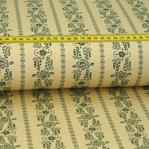 Trachtenstoff - Baumwollsatin Dirndl Design "Vreni" Hellgelb Trachtenstoff - Baumwollsatin Dirndl Design "Vreni" Hellgelb