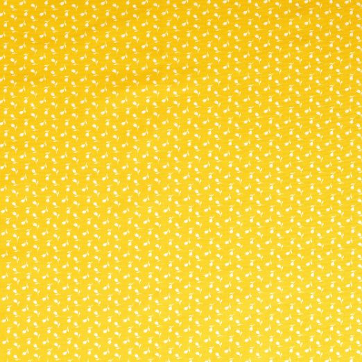 Baumwolle Small Flowers Senfgelb Baumwolle Small Flowers Senfgelb