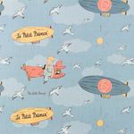 Baumwolle Kleiner Prinz im Himmel Lizenz Digital