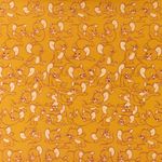 Baumwolle Tom & Jerry Jerry auf Senfgelb Lizenz Digital