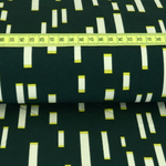 Jersey Polyester Blöcke Dunkelgrün