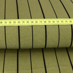 Jersey Polyester Nadelstreifen Khaki