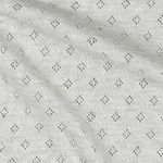 Feinstrickjersey Ajour Sand Melange