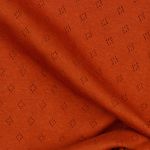 Feinstrickjersey Ajour Blutorange