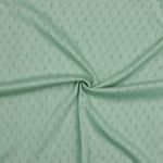 Feinstrickjersey Ajour Dunkelmint