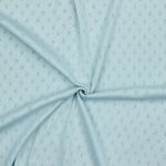 Feinstrickjersey Ajour Babyblau