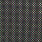 Baumwolle WEIHNACHTEN Foliendruck Rautenmuster auf Petrol