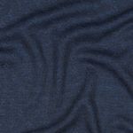 Feinstrickjersey Ajour Navy Meliert