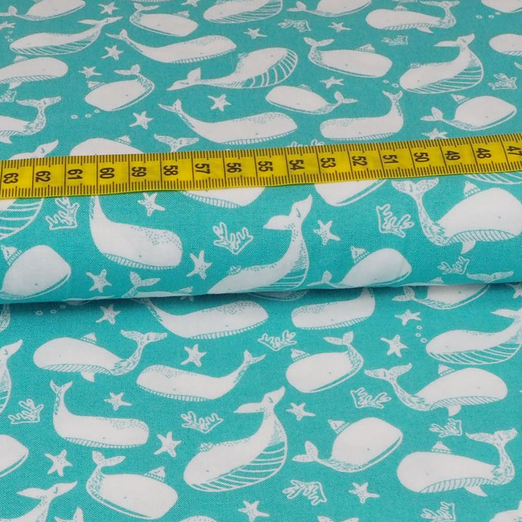 Viskose Wale auf Mint