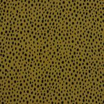 Bekleidungsstoff Viskose Dots auf Senfgelb