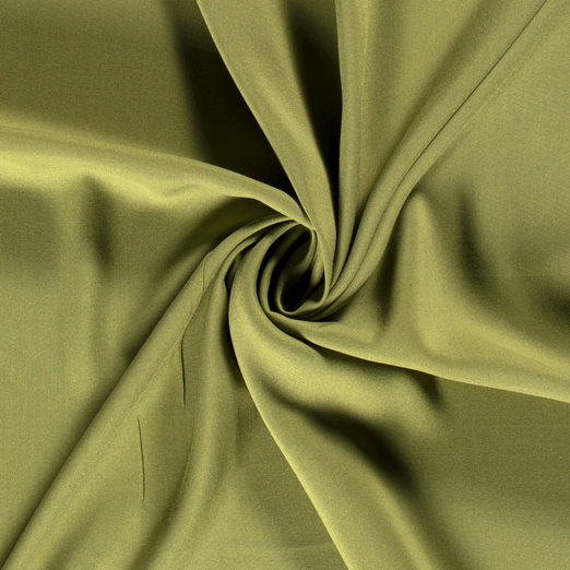 Bekleidungsstoff - Blusenstoff - Viskose Uni Kiwi