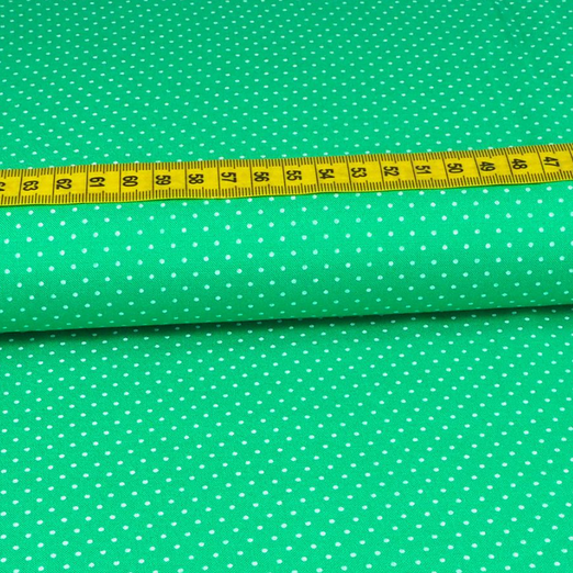 Viskose Kleine Punkte Grün