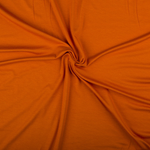 Viskose Jersey Uni Tieforange