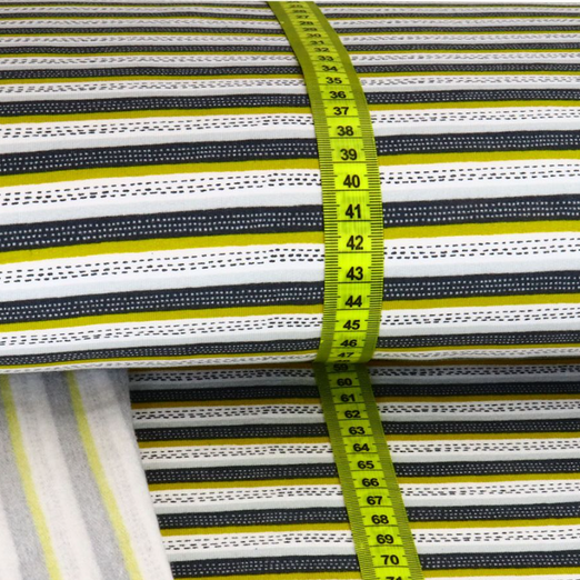 Soft Sweat Stripes Senfgelb BIO