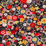 Jersey Fiori su Nero Jersey Fiori su Nero