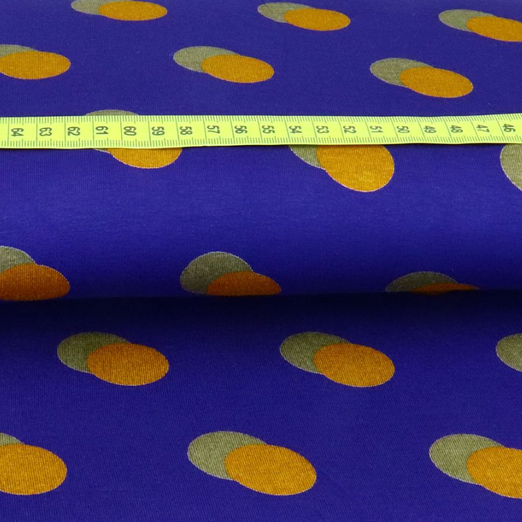 Viskose Jersey Geometric Dots Lila Viskose Jersey Geometric Dots Lila