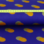 Viskose Jersey Geometric Dots Lila