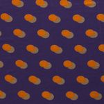 Viskózový Jersey Geometric Dots Fialový