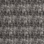 Viskose Jersey Schmales Streifenmuster Creme/Schwarz