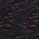 Jersey di Viscosa 'Rami' Verde Scuro su Blu Scuro