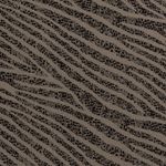 Viscosejersey zebraränder svart/khaki