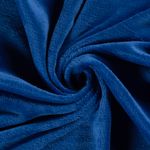 Kuschelfleece Uni Royalblau