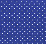 Jersey Big Dots Royalblau