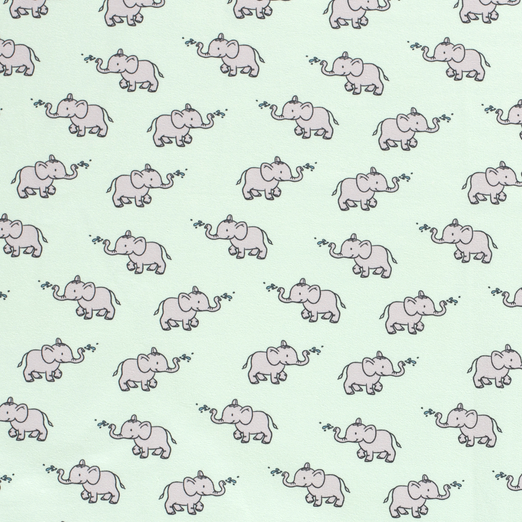 Jersey Sweet Elephant auf Hellmint