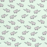 Jersey Sweet Elephant auf Hellmint