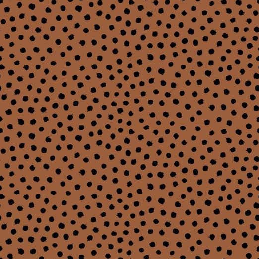 Jersey Dots auf Blutorange BIO Jersey Dots auf Blutorange BIO