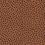 Jersey Dots auf Blutorange BIO