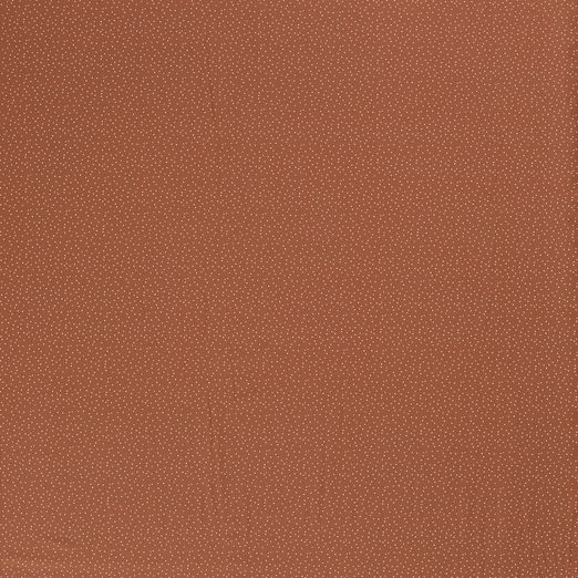 Jersey Punktegestöber auf Terracotta Jersey Punktegestöber auf Terracotta