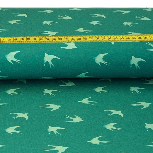 Jersey Schwalben auf Dunkelmint Digital Jersey Schwalben auf Dunkelmint Digital