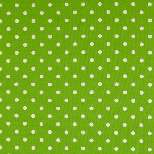 Jersey Weiße Punkte auf Kiwi Jersey Weiße Punkte auf Kiwi