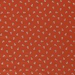 Jersey Foliendruck Silberne Anker auf Blutorange