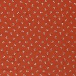 Jersey Foliendruck Silberne Anker auf Blutorange
