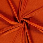 Viskose Strickstoff Zopfmuster Blutorange Viskose Strickstoff Zopfmuster Blutorange