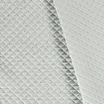 Musselin-Stepper - Rautenstepper mit goldenem Punkte-Foliendruck - Hellmint