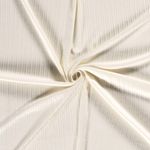 Viskose Strickstoff Rippenmuster Creme