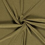 Viskose Strickstoff Rippenmuster Olivgrün