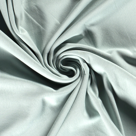 Sommersweat Uni ORGANIC Mintgrau Sommersweat Uni ORGANIC Mintgrau