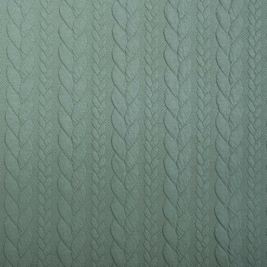 Strickstoff Cably Zopfmuster Hellmint Strickstoff Cably Zopfmuster Hellmint