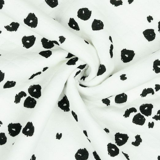 Steppsweat Quilt Animal auf Weiß Steppsweat Quilt Animal auf Weiß