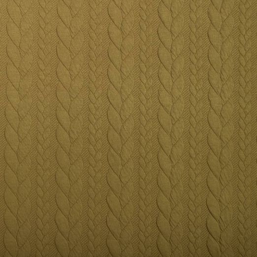 Strickstoff Cably Zopfmuster Kiwi