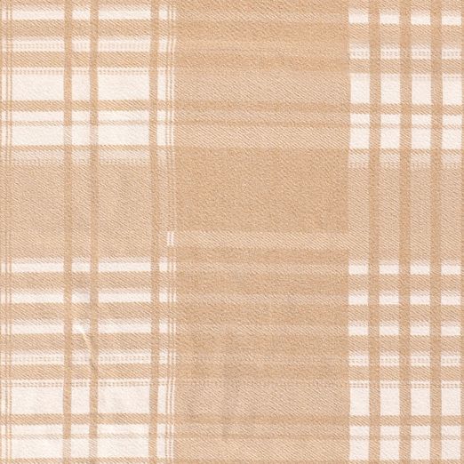 Flanellstoff - Hemdenstoff Kariert Beige Flanellstoff - Hemdenstoff Kariert Beige